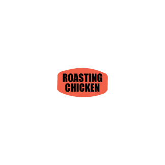 Roasting Chicken - Black on redglo