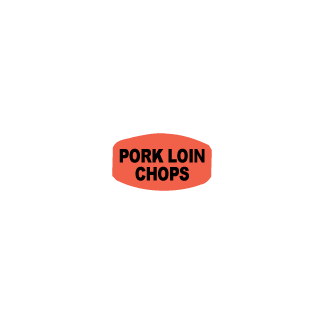 Pork Loin Chops  Black on redglo