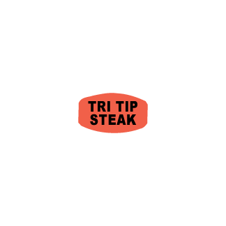 Tri Tip Steak - Black on redglo