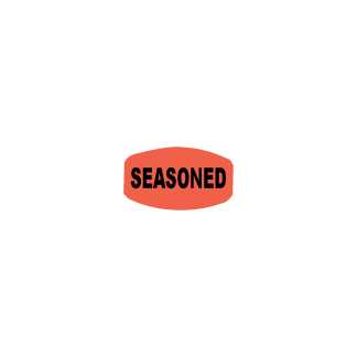 Seasoned - Black on redglo