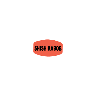 Shish Kabob - Black on redglo