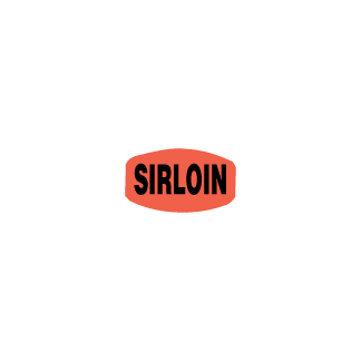 Sirloin - Black on redglo