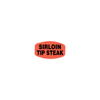 Sirloin Tip Steak - Black on redglo