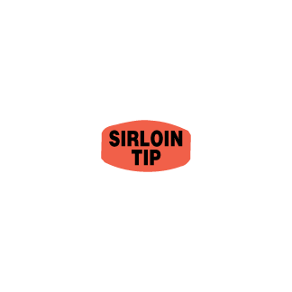 Sirloin Tip - Black on redglo