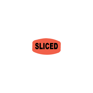 Sliced - Black on redglo