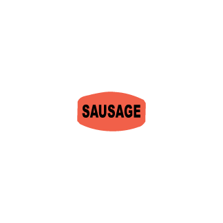 Sausage - Black on redglo