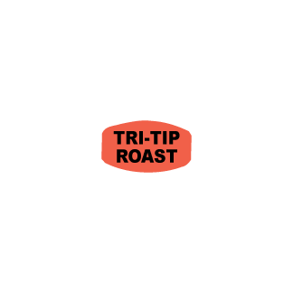 Tri Tip Roast - Black on redglo