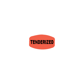 Tenderized - Black on redglo