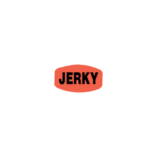 Jerky  Black on redglo
