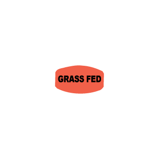 Grass Fed meat label