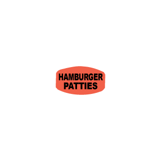 Hamburger Patties Label