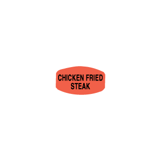 Chicken Fried Steak meat deli label