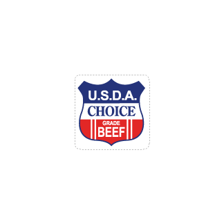 USDA Choice Grade Beef Label
