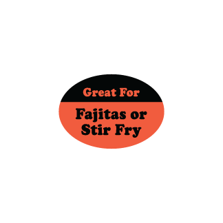 Great for Fajitas or Stir Fry meat produce poultry label
