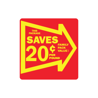 Saves 20¢ per lb. - Red & Yellow