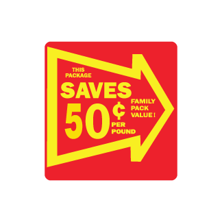 Saves 50¢ per lb. - Red & Yellow