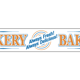 Bakery Strip label