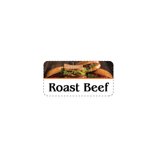 Roast Beef  Sandwich - on White