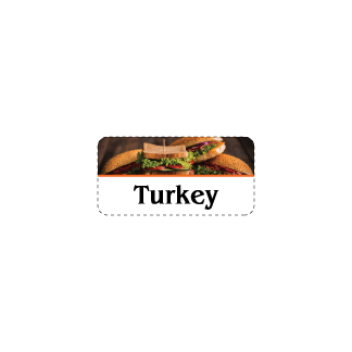 Turkey Sandwich  - on White
