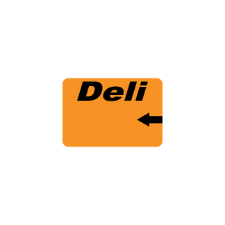 Deli with Arrow label
