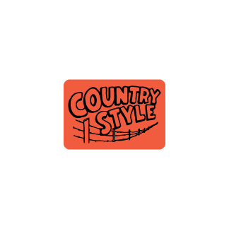 Country Style meat bakery deli label