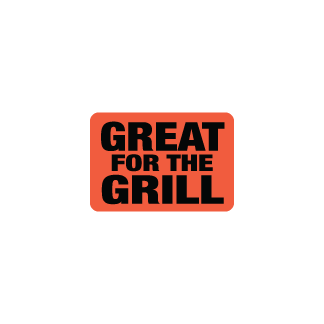 Great For the Grill meat label