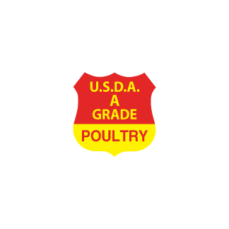U.S.D.A. Grade A Poultry Label
